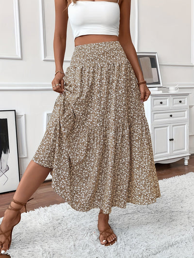 Aline Ditsy Floral Skirt