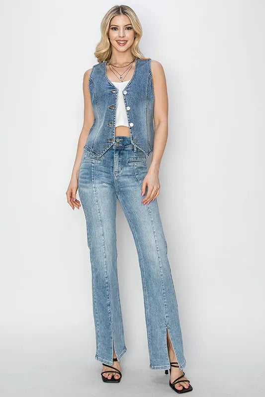 RISEN CurveVibe V-Neck Vest