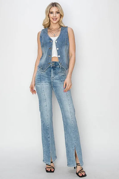 RISEN CurveVibe V-Neck Vest