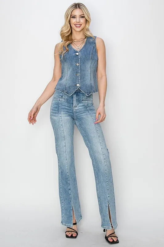 RISEN CurveVibe V-Neck Vest