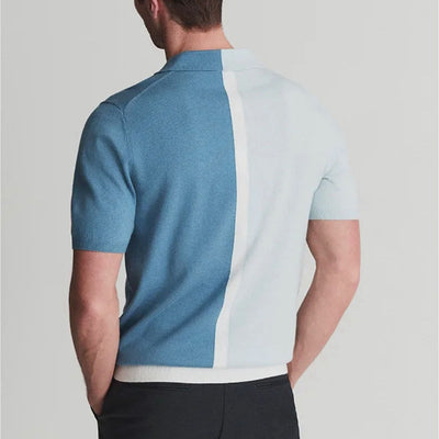 DiMateo Contrast Cotton Polo Shirt