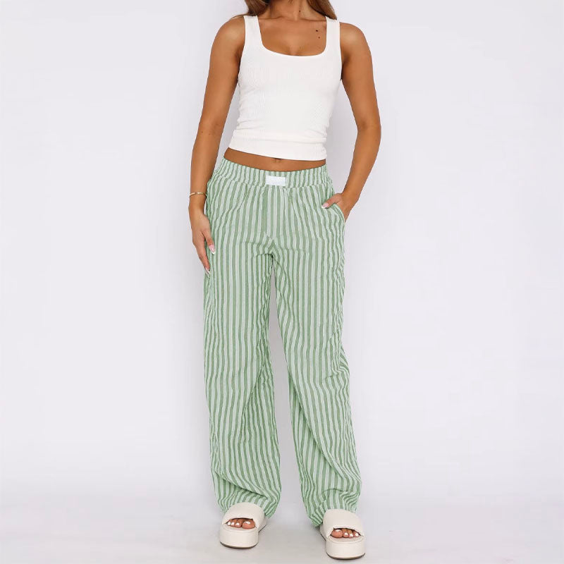 Moda Striped Trousers