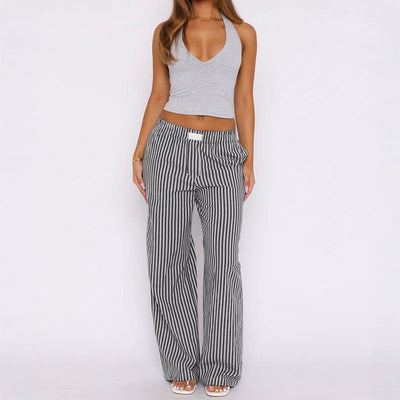 Moda Striped Trousers