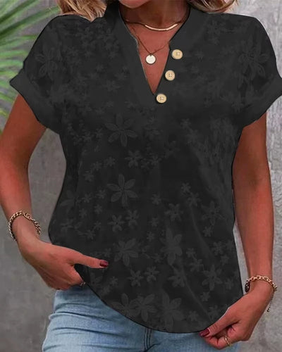 The Lace Bloom Cropped Blouse